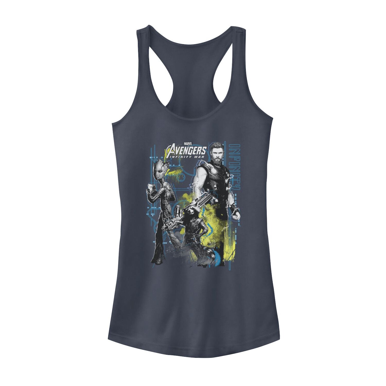Детская майка Marvel Avengers Infinity War синего цвета для трио Licensed Character
Детская майка Marvel Avengers Infinity War синего цвета для трио Licensed Character
