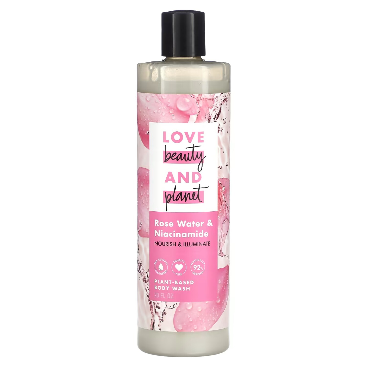 Гель для душа Love Beauty and Planet на растительной основе, розовая вода и ниацинамид
Гель для душа Love Beauty and Planet на растительной основе, розовая вода и ниацинамид