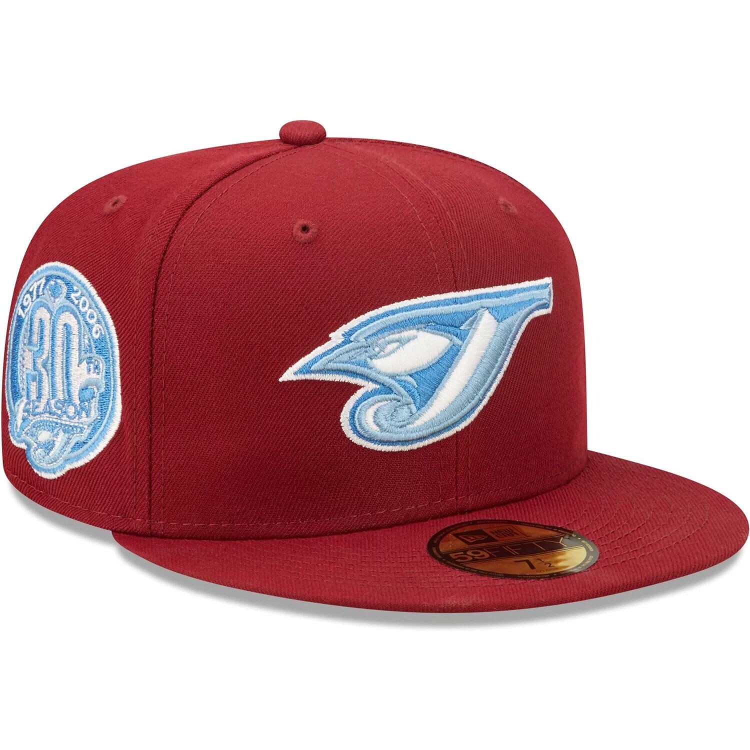 Мужская кепка New Era Cardinal Toronto Blue Jays 30th Season Air Force Blue Undervisor 59FIFTY
Мужская кепка New Era Cardinal Toronto Blue Jays 30th Season Air Force Blue Undervisor 59FIFTY