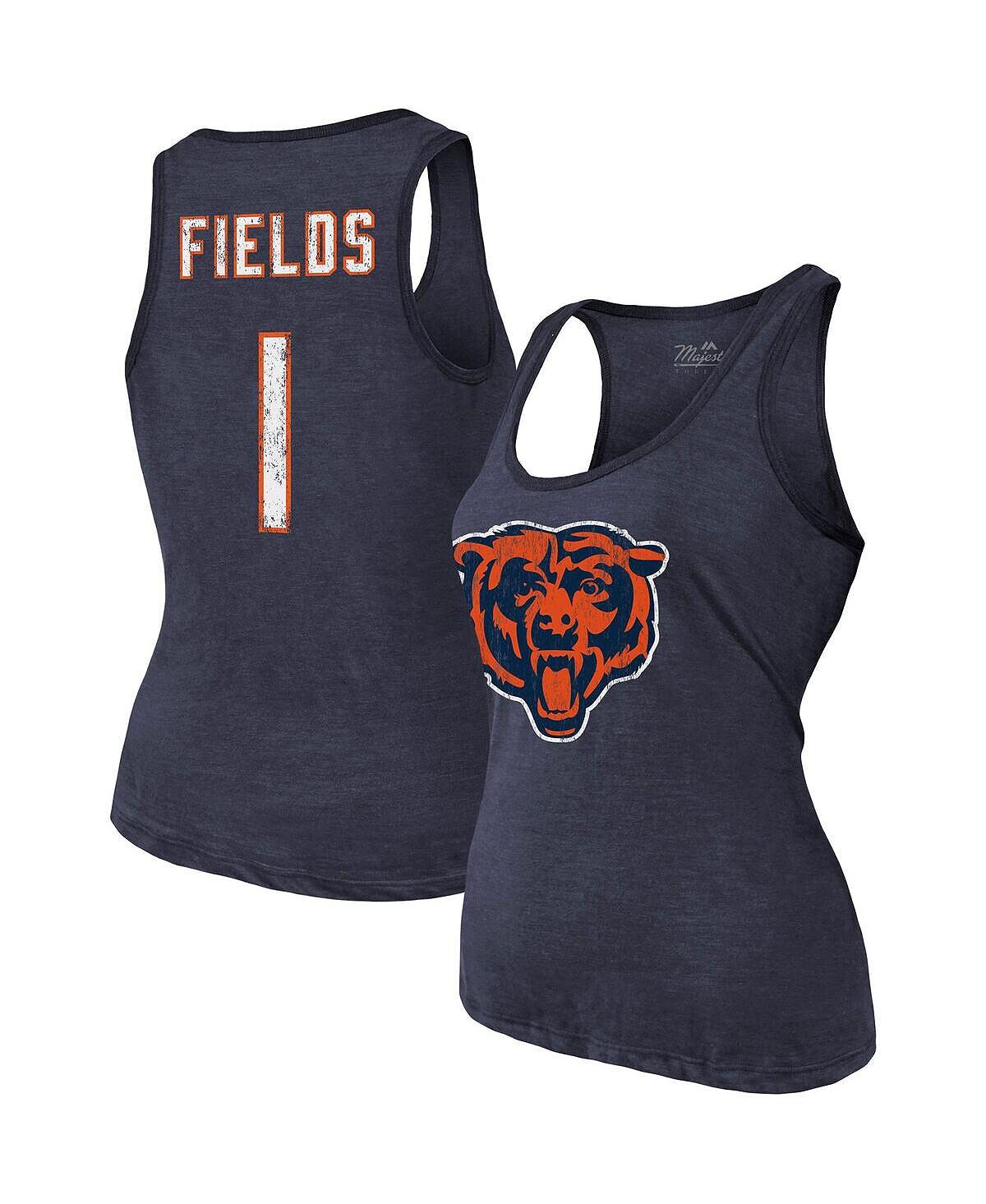 Женские нитки Джастин Филдс Темно-синяя майка Chicago Bears с именем и номером игрока, футболка Tri-Blend Majestic, темно-синий
Женские нитки Джастин Филдс Темно-синяя майка Chicago Bears с именем и номером игрока, футболка Tri-Blend Majestic, темно-синий