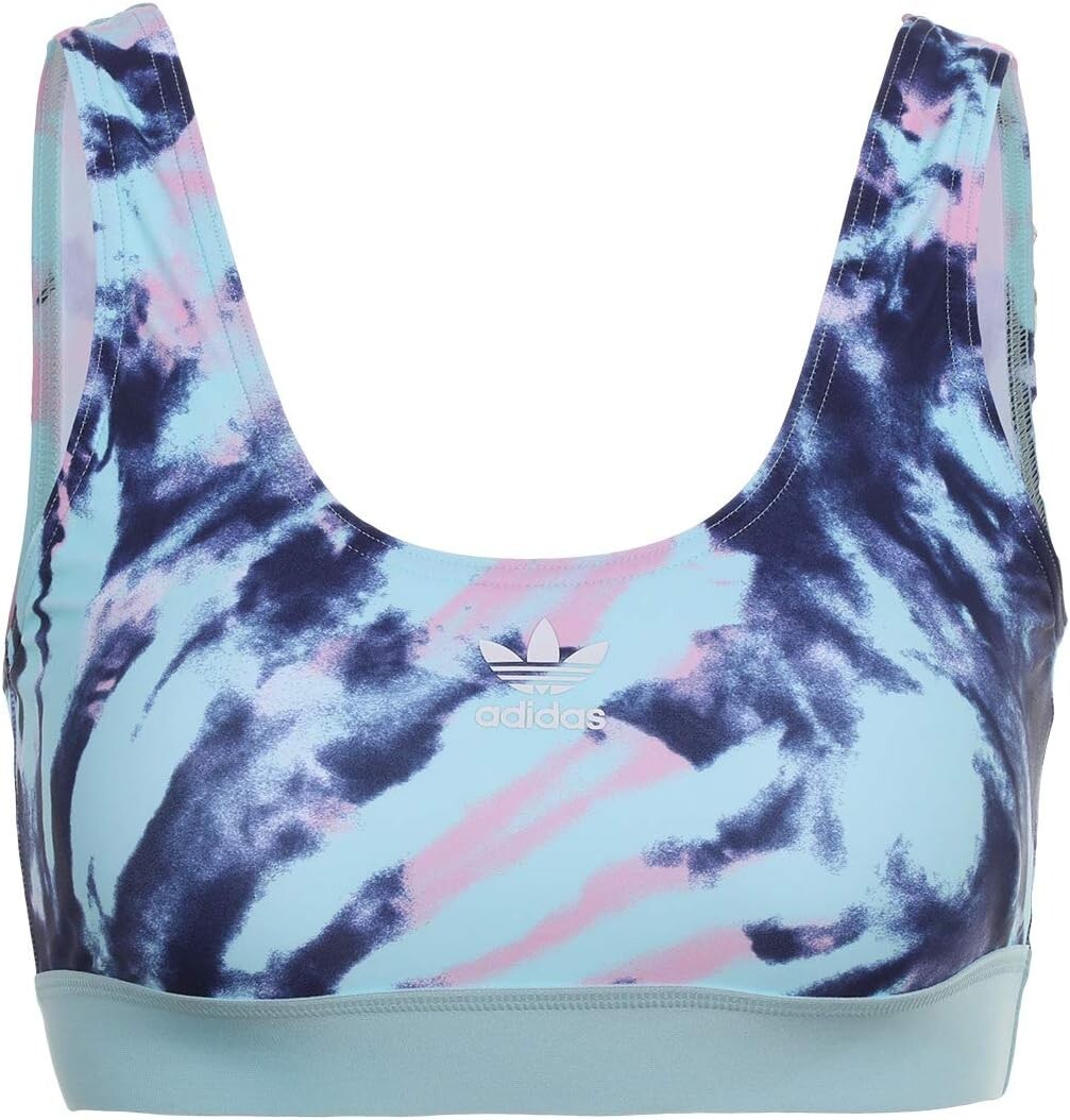 Летний бикини-топ в психоделическом стиле adidas, цвет Vapor Blue/True Pink/Midnight Indigo
Летний бикини-топ в психоделическом стиле adidas, цвет Vapor Blue/True Pink/Midnight Indigo