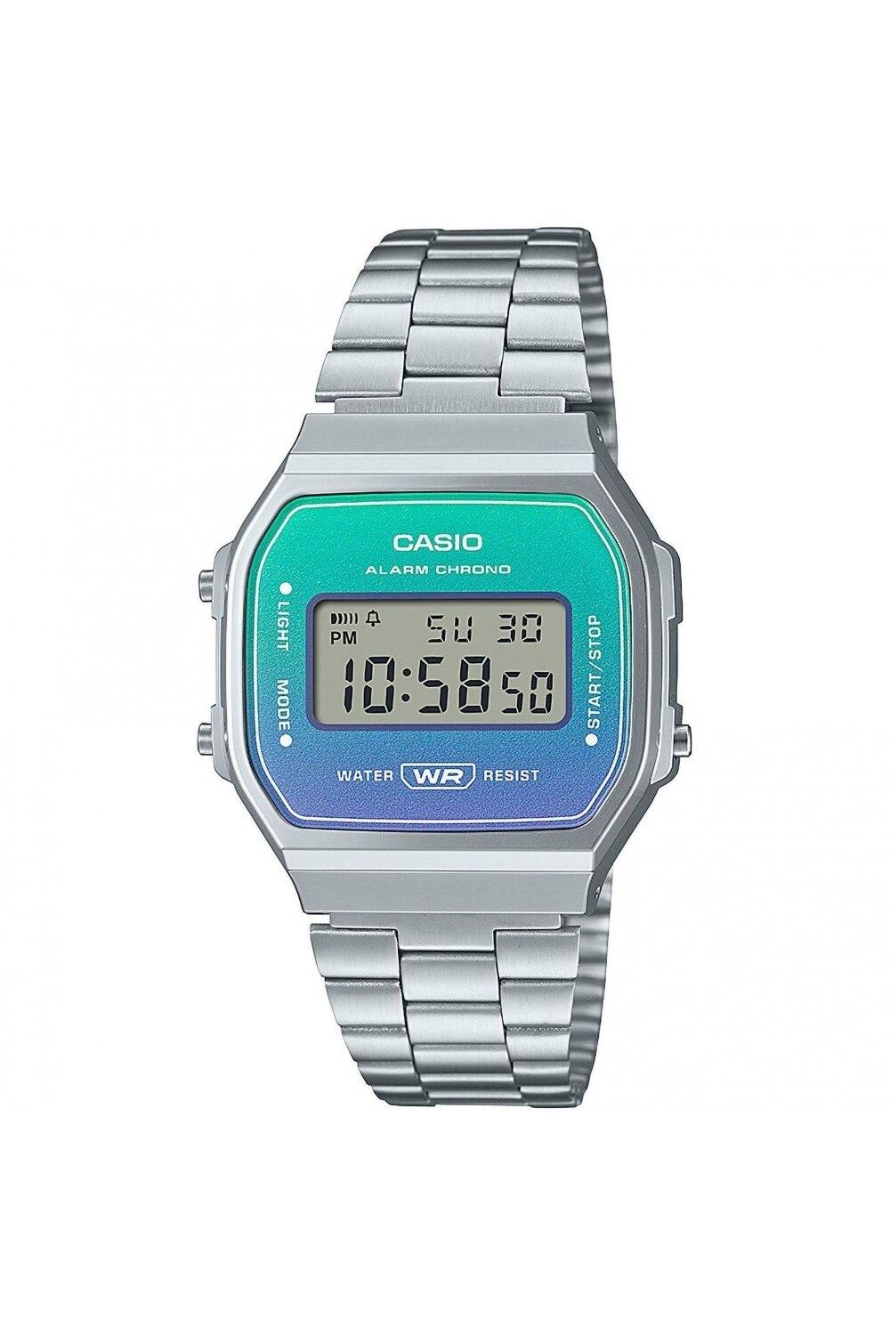 Коллекция Пластик/смола Классические цифровые кварцевые часы - A168Wer-2Aef Casio, серебро
Коллекция Пластик/смола Классические цифровые кварцевые часы - A168Wer-2Aef Casio, серебро