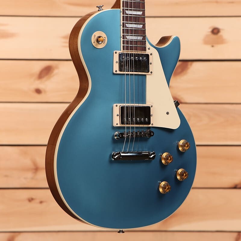 Электрогитара Gibson Les Paul Standard 50s Plain Top - Pelham Blue - 220830315 - PLEK'd
Электрогитара Gibson Les Paul Standard 50s Plain Top - Pelham Blue - 220830315 - PLEK'd