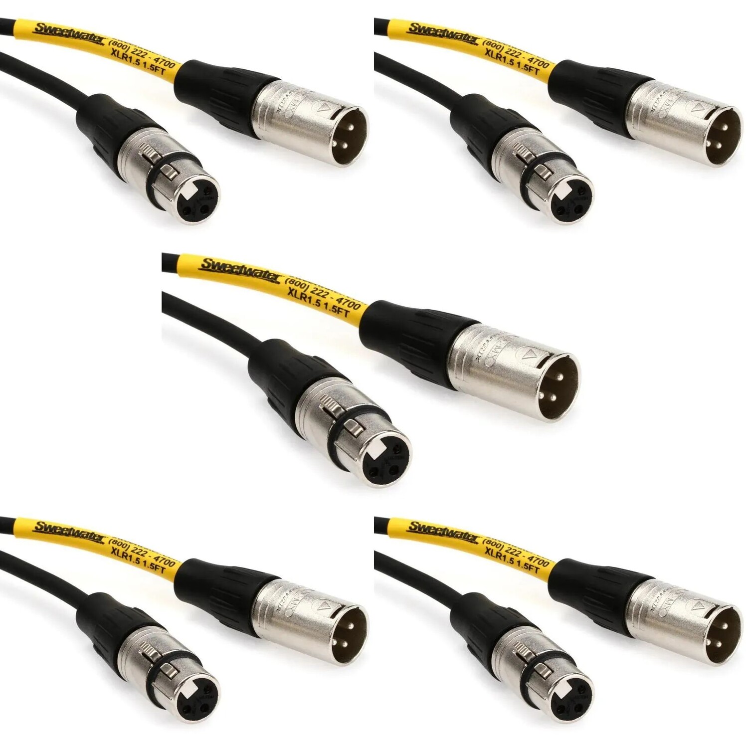 Соединительный кабель Pro Co EXM-1.5 Excellines XLR «мама» — «папа» XLR — 1,5 фута (5 шт.)
Соединительный кабель Pro Co EXM-1.5 Excellines XLR «мама» — «папа» XLR — 1,5 фута (5 шт.)
