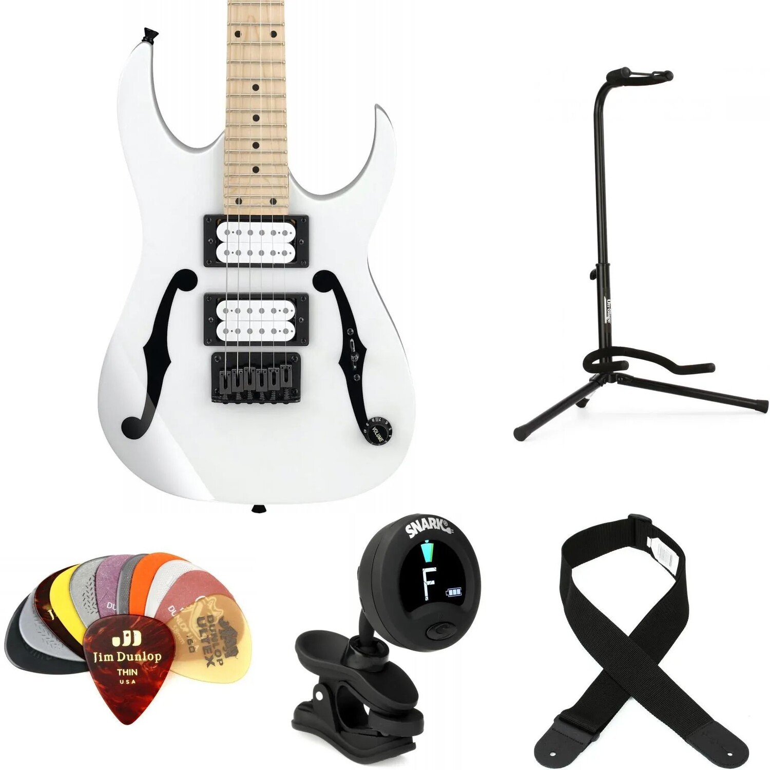 Комплект предметов первой необходимости для электрогитары Ibanez Paul Gilbert Signature PGMM31 — белый
Комплект предметов первой необходимости для электрогитары Ibanez Paul Gilbert Signature PGMM31 — белый