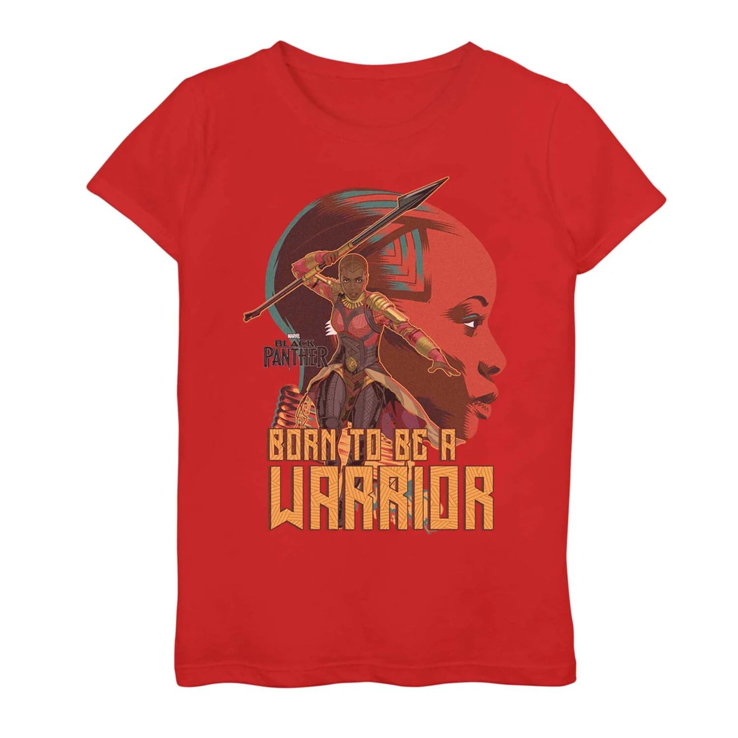Футболка с профилем воина «Marvel Black Panther» для девочек 7–16 лет Okoye Warrior Licensed Character
Футболка с профилем воина «Marvel Black Panther» для девочек 7–16 лет Okoye Warrior Licensed Character