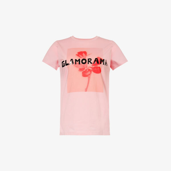 Футболка glamorama из джерси из органического хлопка с графическим принтом Bella Freud, розовый
Футболка glamorama из джерси из органического хлопка с графическим принтом Bella Freud, розовый