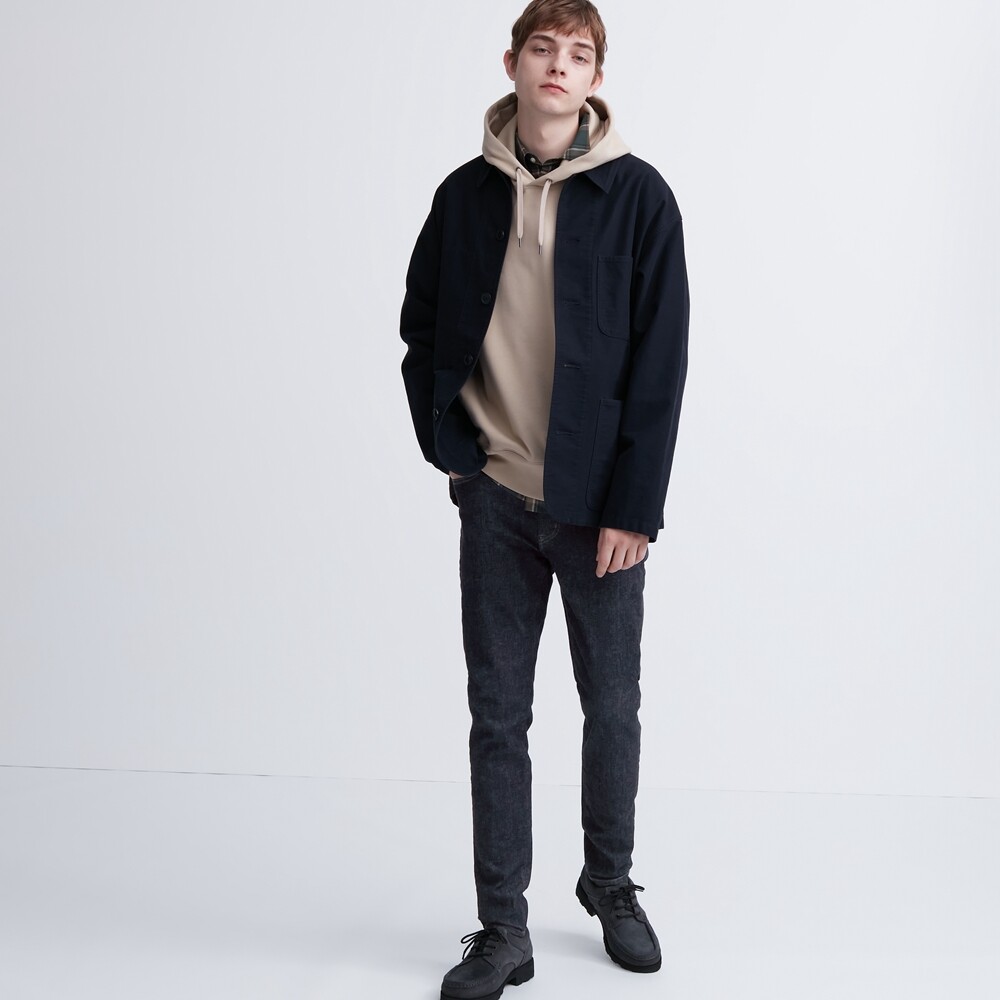 Мужские и женские джинсы скинни высокой эластичности Uniqlo (облегающий крой из стираного материала)
Мужские и женские джинсы скинни высокой эластичности Uniqlo (облегающий крой из стираного материала)