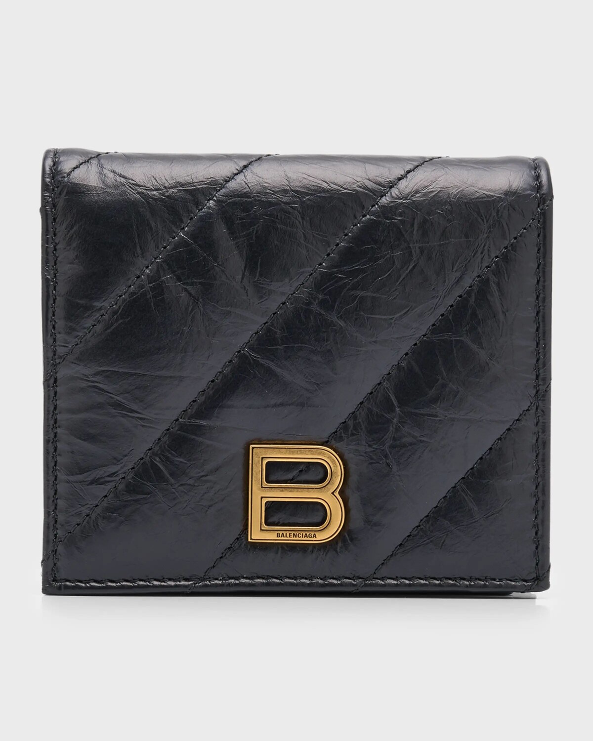 Стеганый футляр для монет и карточек с клапаном Crush Balenciaga, цвет 1000 Black
Стеганый футляр для монет и карточек с клапаном Crush Balenciaga, цвет 1000 Black