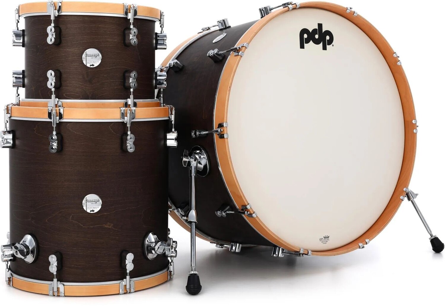PDP Concept Maple Classic Набор из трех частей с 26-дюймовым ударником - орех с натуральными обручами
PDP Concept Maple Classic Набор из трех частей с 26-дюймовым ударником - орех с натуральными обручами