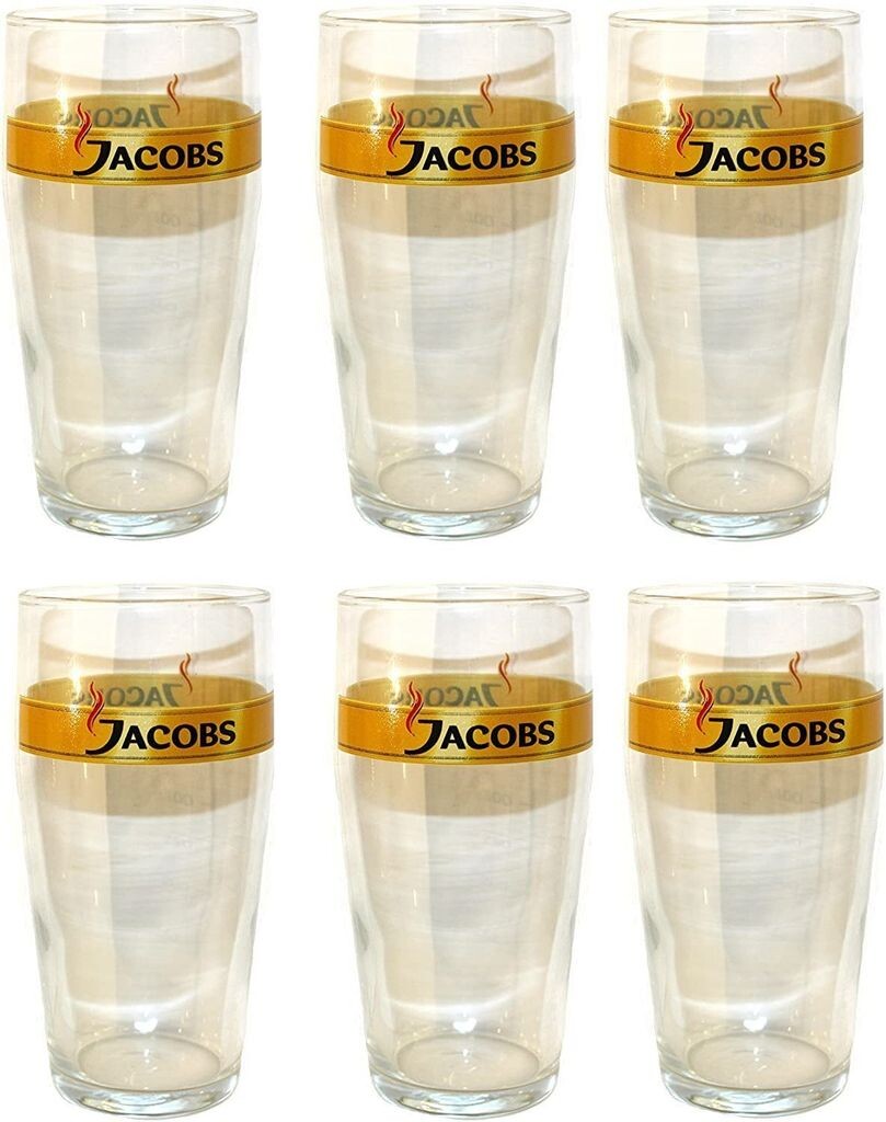 Набор стаканов JACOBS из 6 стаканов для латте макиато/стаканов для кофе 400 мл, гастроверсия, прочное стекло, можно штабелировать, можно мыть в посудомоечной машине. 6 частей
Набор стаканов JACOBS из 6 стаканов для латте макиато/стаканов для кофе 400 мл, гастроверсия, прочное стекло, можно штабелировать, можно мыть в посудомоечной машине. 6 частей