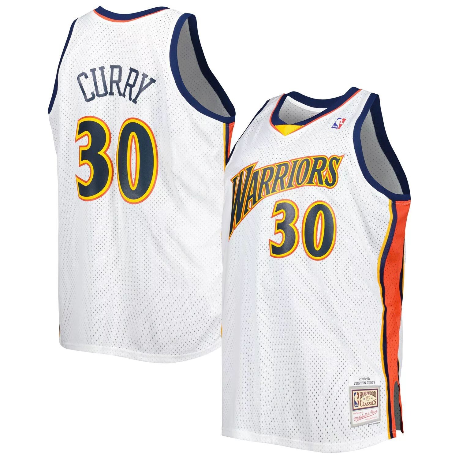 Мужская белая майка Mitchell & Ness Stephen Curry Golden State Warriors Big & Tall Hardwood Classics 2008-09 Swingman, Белый
Мужская белая майка Mitchell & Ness Stephen Curry Golden State Warriors Big & Tall Hardwood Classics 2008-09 Swingman, Белый