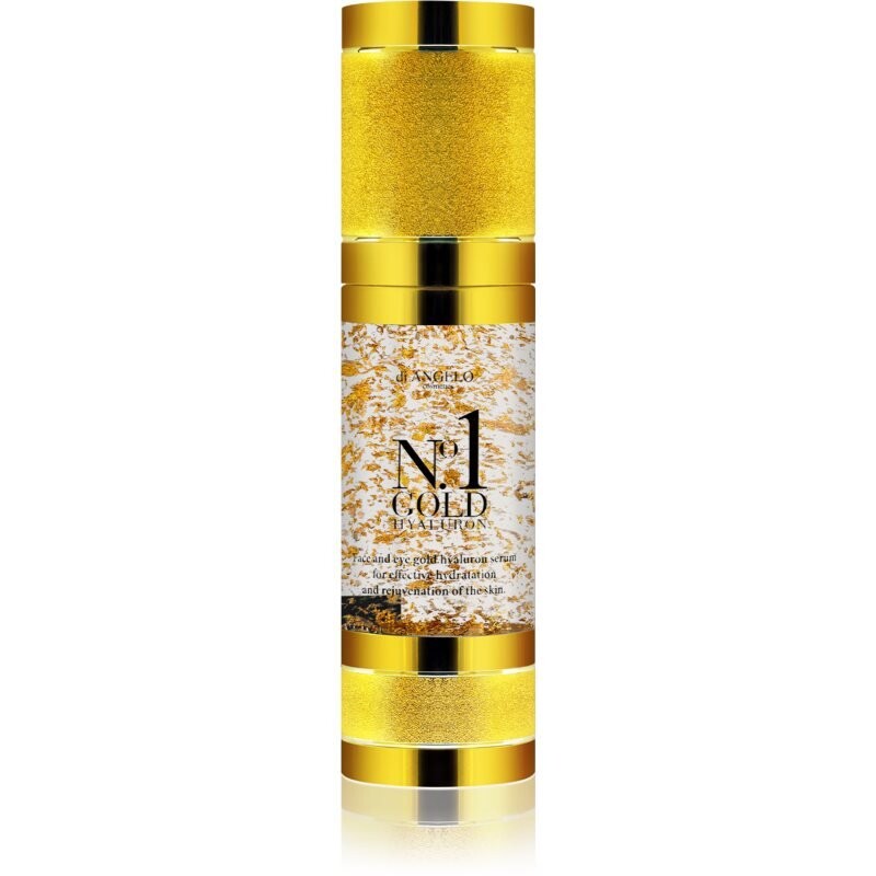 Гиалуроновая сыворотка Di Angelo Cosmetics No1 Gold для мгновенного осветления и омоложения кожи 30 мл
Гиалуроновая сыворотка Di Angelo Cosmetics No1 Gold для мгновенного осветления и омоложения кожи 30 мл
