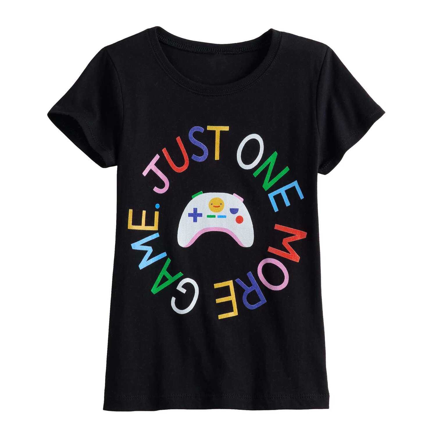 Футболка Just One More Game Center для девочек 7–16 лет с управлением игрой и красочной надписью Licensed Character
Футболка Just One More Game Center для девочек 7–16 лет с управлением игрой и красочной надписью Licensed Character