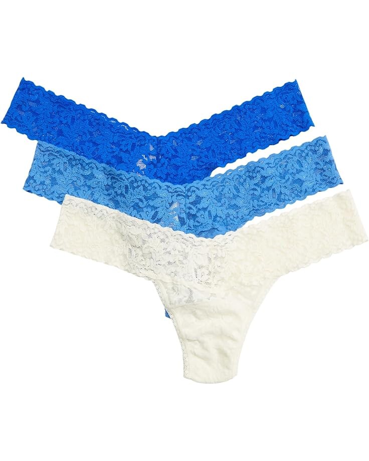 Стринги Hanky Panky 3-Pack Petite Signature Lace Low Rise Thong, цвет Ivory/Forget Me Not/Sapphire
Стринги Hanky Panky 3-Pack Petite Signature Lace Low Rise Thong, цвет Ivory/Forget Me Not/Sapphire