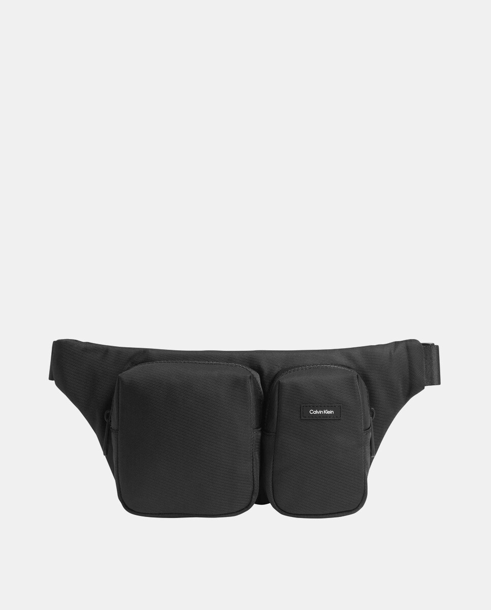 Черная сумка через плечо из переработанного материала на молнии Calvin Klein, черный
Черная сумка через плечо из переработанного материала на молнии Calvin Klein, черный