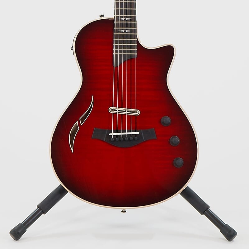 Электрогитара Taylor T5Z Pro Hollowbody Electric-Acoustic Hybrid - Cayenne Red Shaded Edgeburst with Ebony Fingerboard
Электрогитара Taylor T5Z Pro Hollowbody Electric-Acoustic Hybrid - Cayenne Red Shaded Edgeburst with Ebony Fingerboard