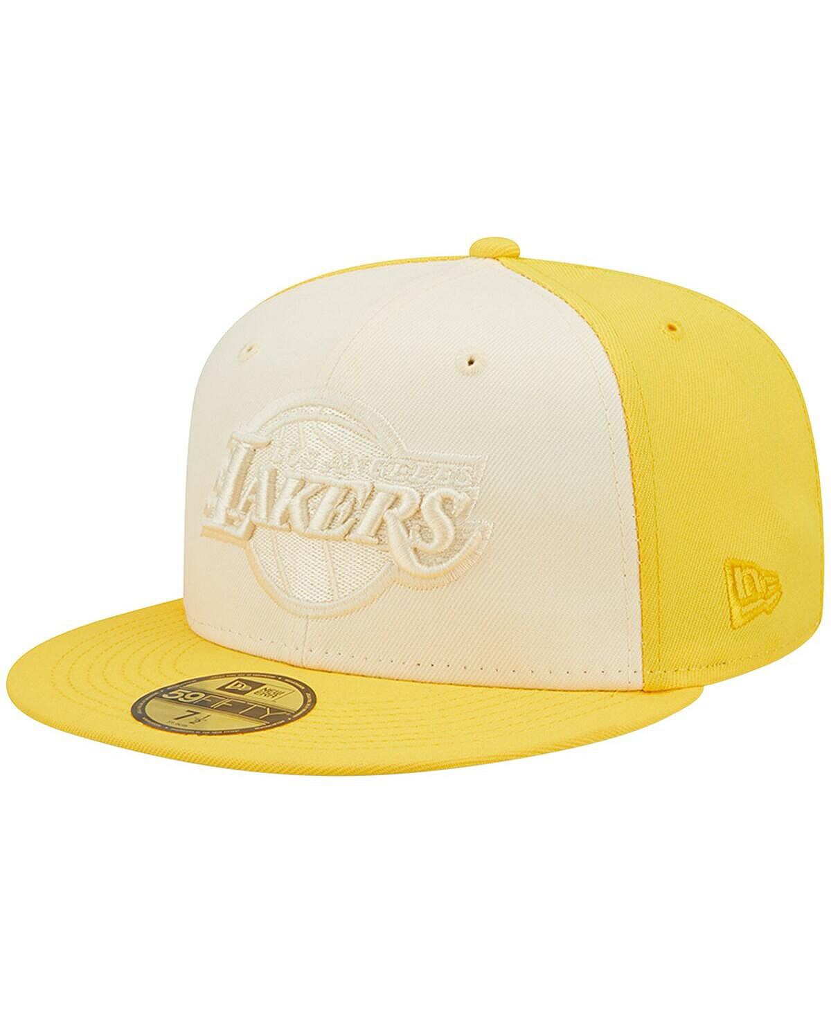 Мужская кремовая, золотистая пробковая двухцветная кепка Los Angeles Lakers 59FIFTY. New Era
Мужская кремовая, золотистая пробковая двухцветная кепка Los Angeles Lakers 59FIFTY. New Era