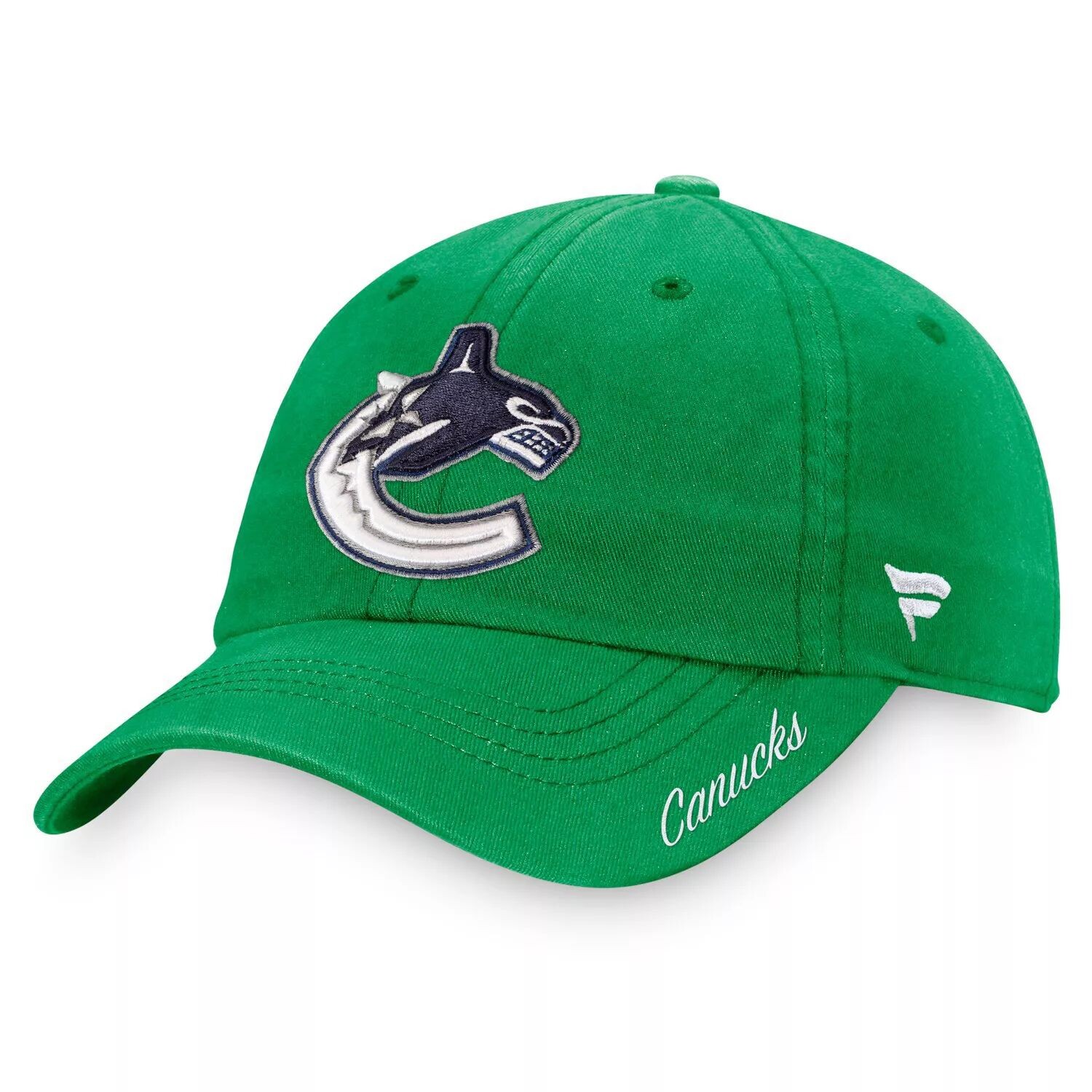 Женская зеленая фирменная кепка с регулируемым логотипом Fanatics Vancouver Canucks Primary Fanatics
Женская зеленая фирменная кепка с регулируемым логотипом Fanatics Vancouver Canucks Primary Fanatics