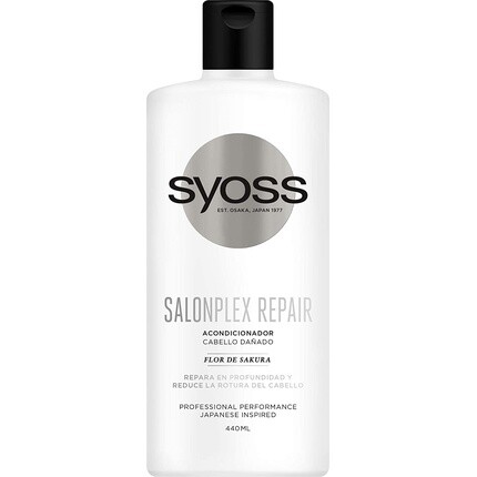 Кондиционер Syoss Salonplex 440 мл для поврежденных волос - глубоко восстанавливает и уменьшает ломкость волос - волосы как только что из салона, Henkel IbeRica S.A
Кондиционер Syoss Salonplex 440 мл для поврежденных волос - глубоко восстанавливает и уменьшает ломкость волос - волосы как только что из салона, Henkel IbeRica S.A