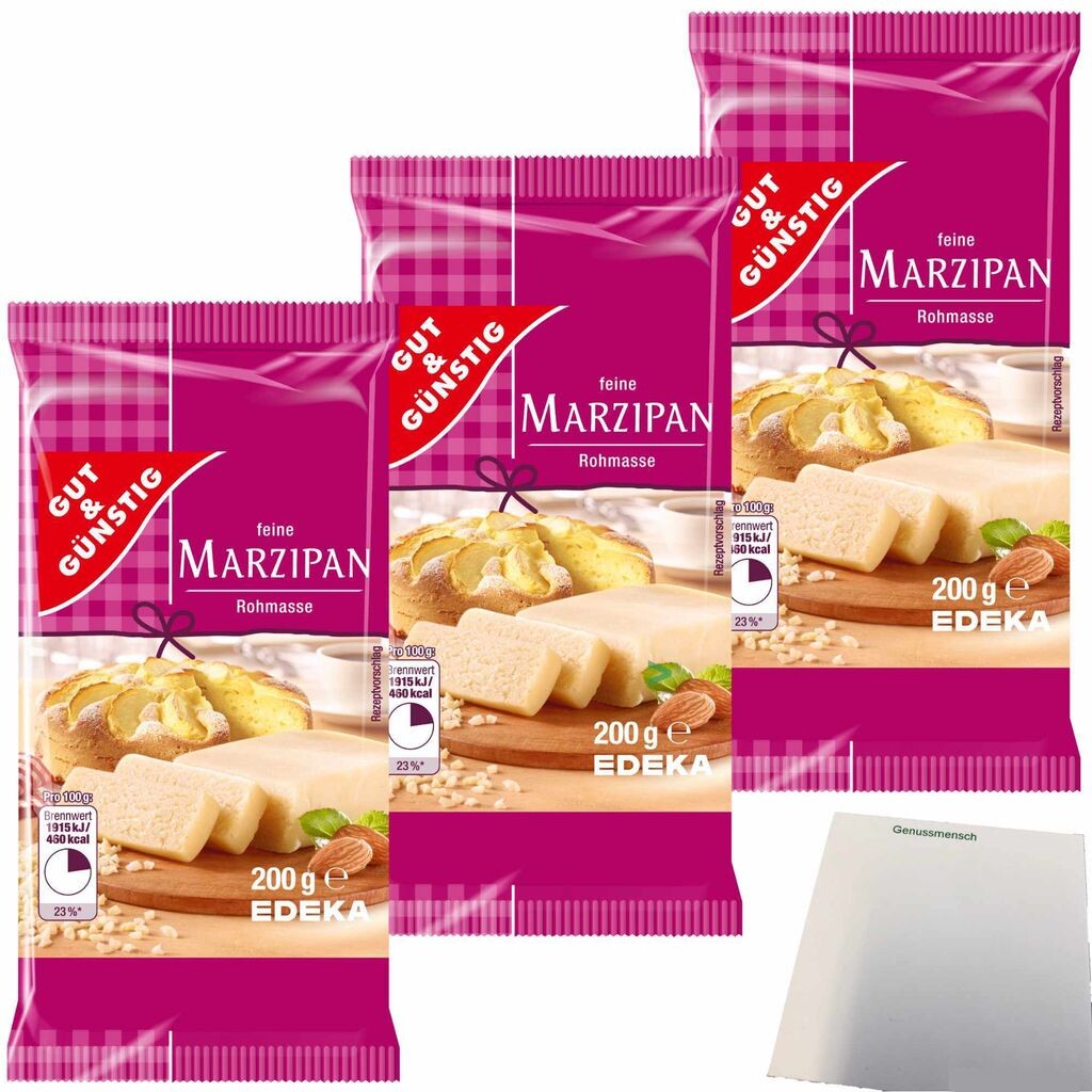 Хорошее и марципановое сырье для выпечки и закусок, 3 шт. (3 упаковки по 200 г) + обычный блок. USY
Хорошее и марципановое сырье для выпечки и закусок, 3 шт. (3 упаковки по 200 г) + обычный блок. USY