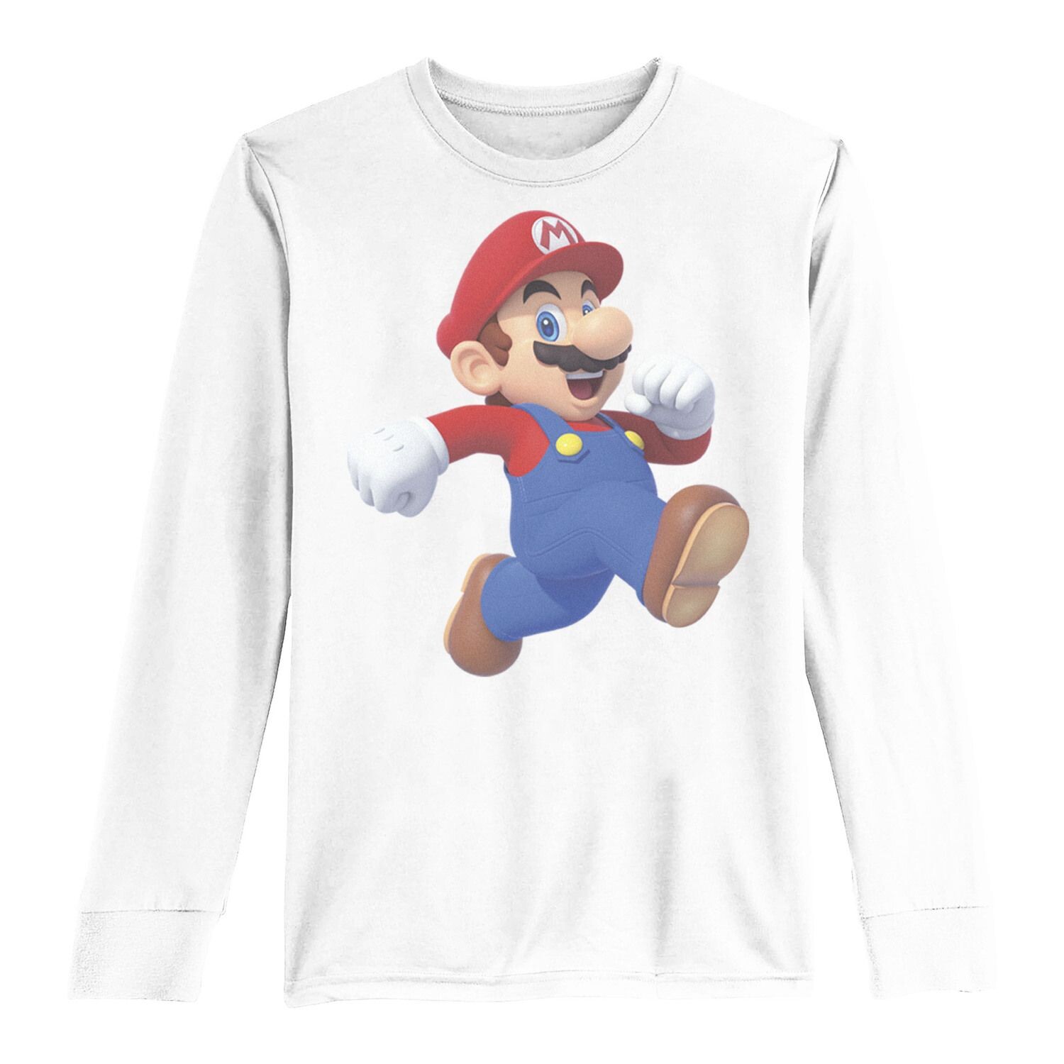 Футболка с длинными рукавами и рисунком Nintendo Super Mario Portrait для мальчиков 8–20 лет Licensed Character
Футболка с длинными рукавами и рисунком Nintendo Super Mario Portrait для мальчиков 8–20 лет Licensed Character