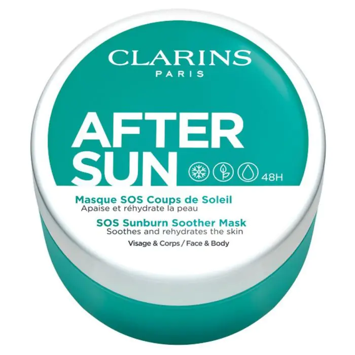 Средство после загара after sun suncare mascarilla aftersun Clarins, объем 100 мл
Средство после загара after sun suncare mascarilla aftersun Clarins, объем 100 мл