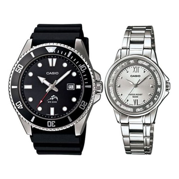Часы CASIO Couple Waterproof Sports Stainless Steel Strap Black/Silver Analog, черный
Часы CASIO Couple Waterproof Sports Stainless Steel Strap Black/Silver Analog, черный
