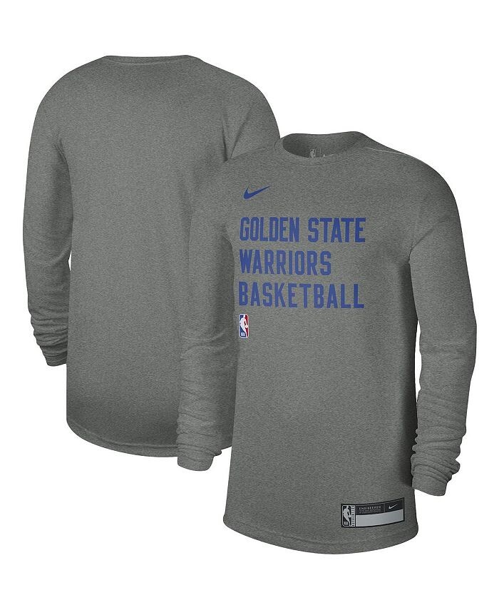 Мужская и женская футболка Heather Grey Golden State Warriors 2023 Legend On-Court Practice с длинным рукавом Nike, серый
Мужская и женская футболка Heather Grey Golden State Warriors 2023 Legend On-Court Practice с длинным рукавом Nike, серый