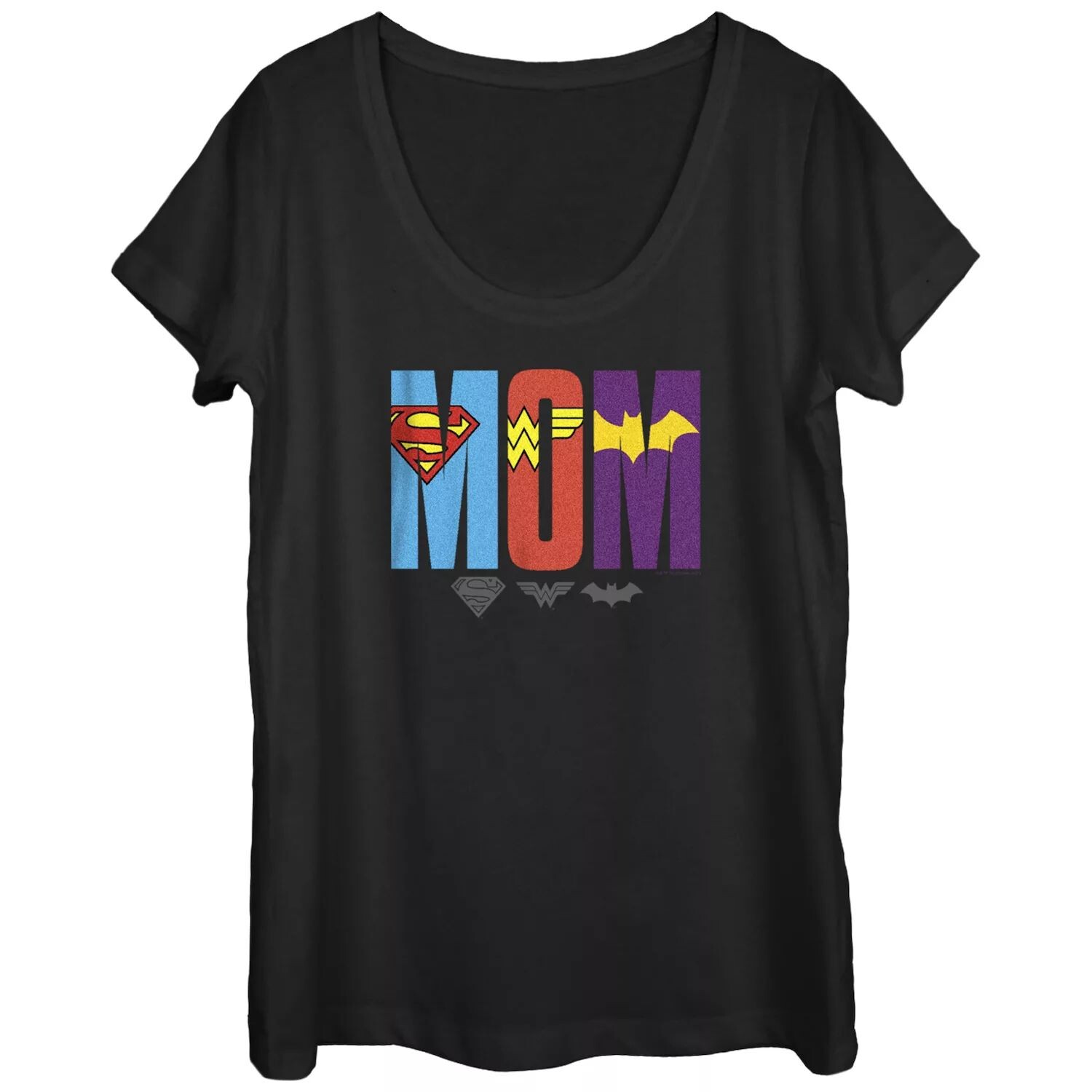Детская футболка с овальным вырезом и графическим рисунком Warner Brothers DC Super Hero Logos Mom Licensed Character
Детская футболка с овальным вырезом и графическим рисунком Warner Brothers DC Super Hero Logos Mom Licensed Character