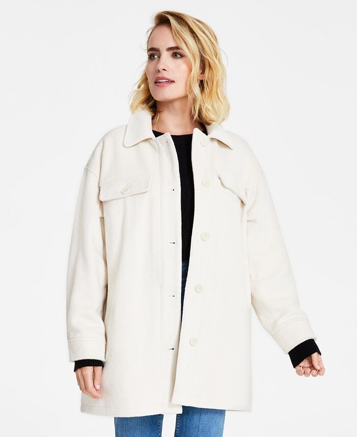 Куртка Petite на пуговицах спереди с заниженными плечами Calvin Klein Jeans, белый
Куртка Petite на пуговицах спереди с заниженными плечами Calvin Klein Jeans, белый