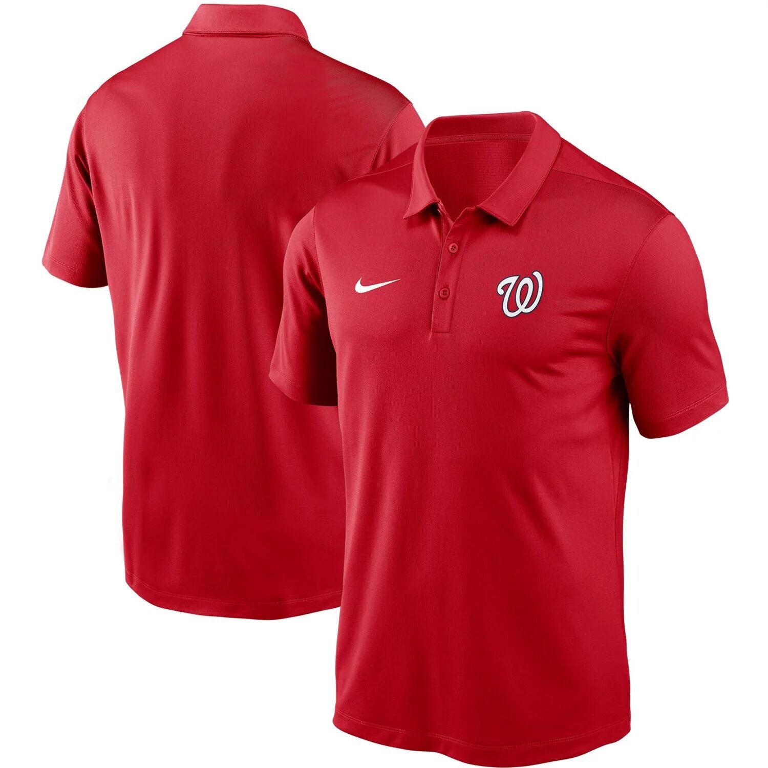 Мужская футболка-поло Red Washington Nationals с логотипом франчайзинговой команды Nike
Мужская футболка-поло Red Washington Nationals с логотипом франчайзинговой команды Nike