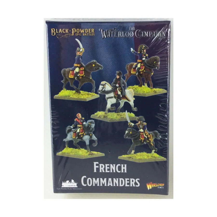 Французские командиры, Black Powder - Epic Battles - The Waterloo Campaign (15mm)
Французские командиры, Black Powder - Epic Battles - The Waterloo Campaign (15mm)