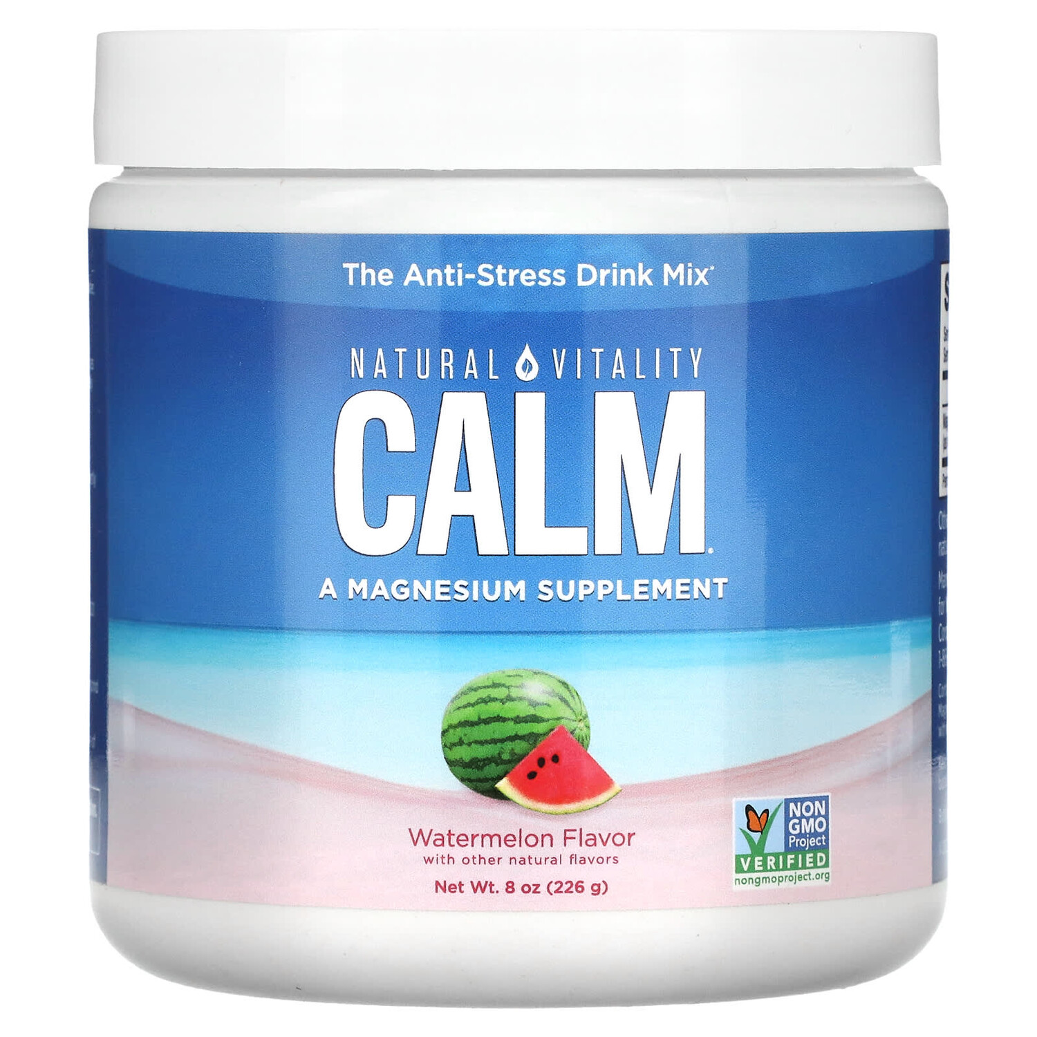 Calm, смесь для приготовления антистресс-напитка, арбуз, 226 г (8 унций), Natural Vitality
Calm, смесь для приготовления антистресс-напитка, арбуз, 226 г (8 унций), Natural Vitality