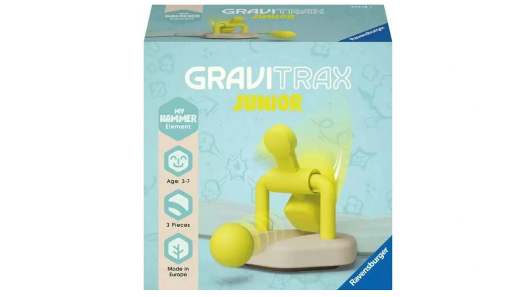 Молоток gravitrax junior element расширение marble run Ravensburger Beschäftigung
Молоток gravitrax junior element расширение marble run Ravensburger Beschäftigung