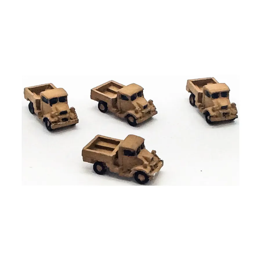 Коллекция грузовиков CMP 15 CWT № 2, WWII Micro Armour - United Kingdom - Loose Miniatures (1:285)
Коллекция грузовиков CMP 15 CWT № 2, WWII Micro Armour - United Kingdom - Loose Miniatures (1:285)
