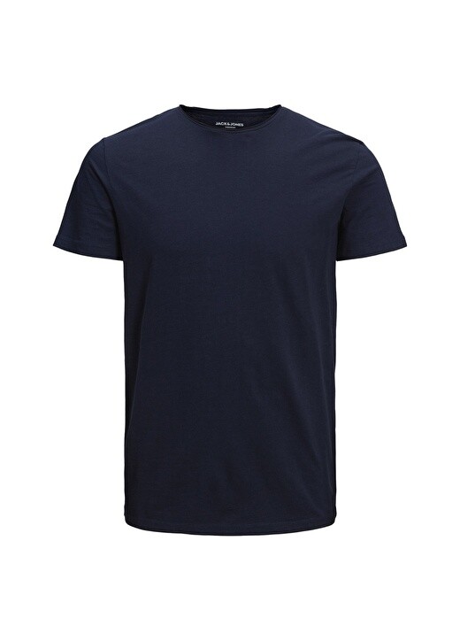 Однотонная мужская футболка с круглым вырезом темно-синего цвета Jack & Jones, Синий
Однотонная мужская футболка с круглым вырезом темно-синего цвета Jack & Jones, Синий