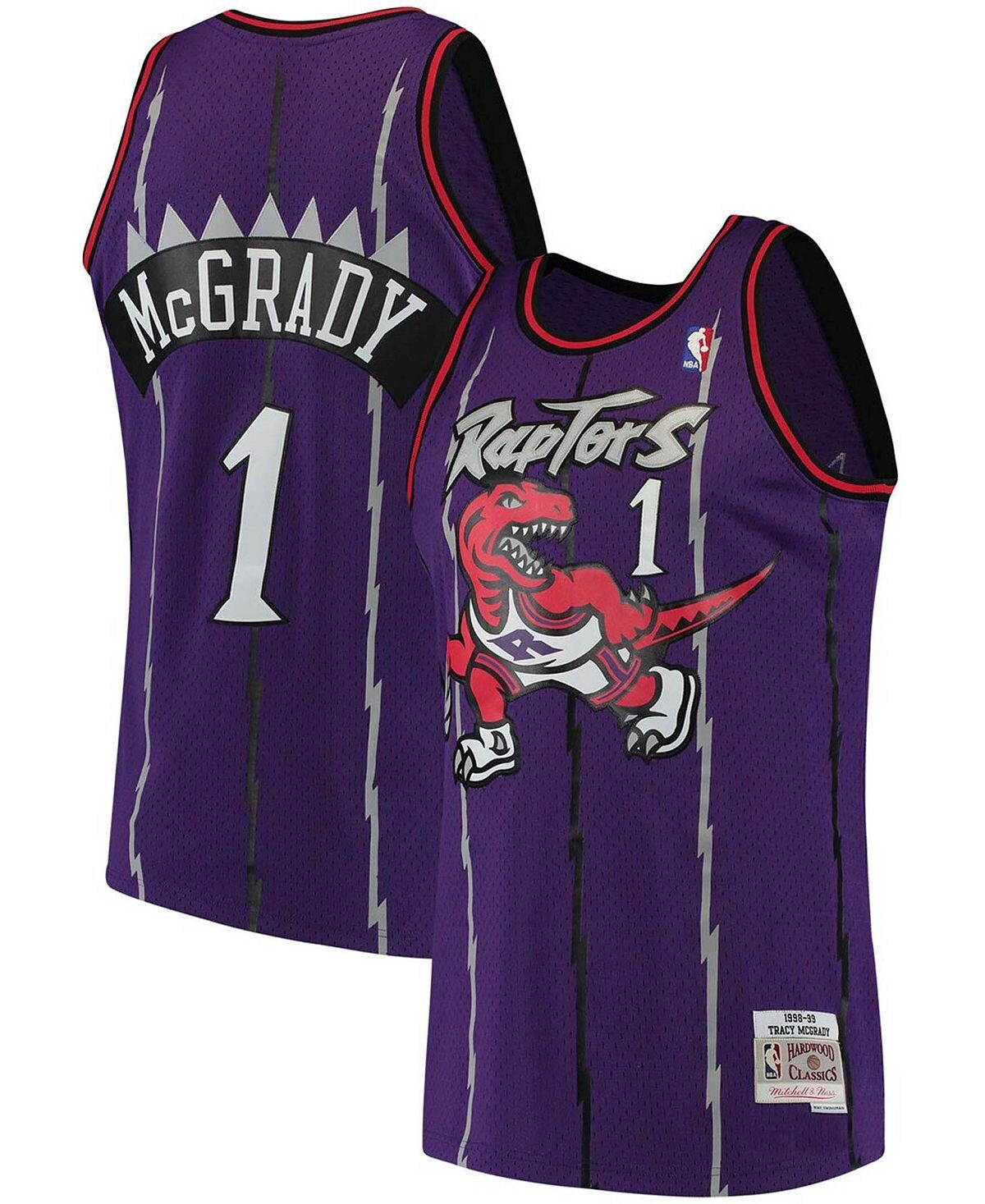 Мужская Джерси Tracy Mcgrady Purple Toronto Raptors 1998-99 Hardwood Classics Swingman Mitchell & Ness
Мужская Джерси Tracy Mcgrady Purple Toronto Raptors 1998-99 Hardwood Classics Swingman Mitchell & Ness