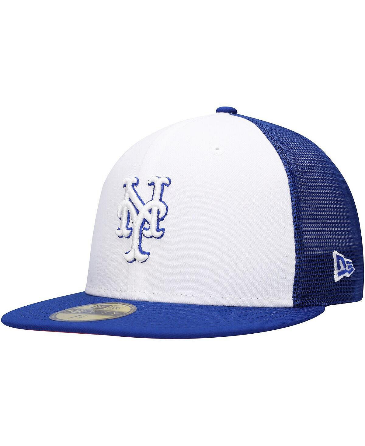 Мужская королевско-белая бейсболка New York Mets 2023 для тренировок на поле 59FIFTY. New Era
Мужская королевско-белая бейсболка New York Mets 2023 для тренировок на поле 59FIFTY. New Era