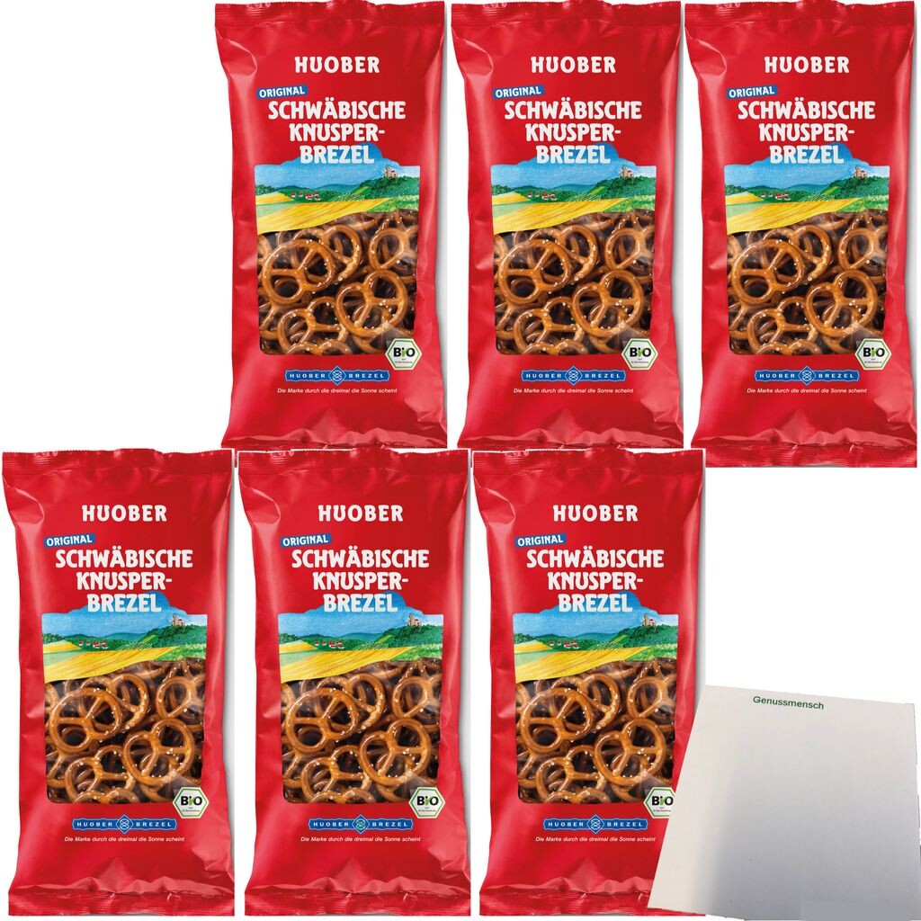 Huober Original Swabian хрустящие крендели с солью, упаковка 6 шт. (6 упаковок по 175 г) + блок Usy
Huober Original Swabian хрустящие крендели с солью, упаковка 6 шт. (6 упаковок по 175 г) + блок Usy