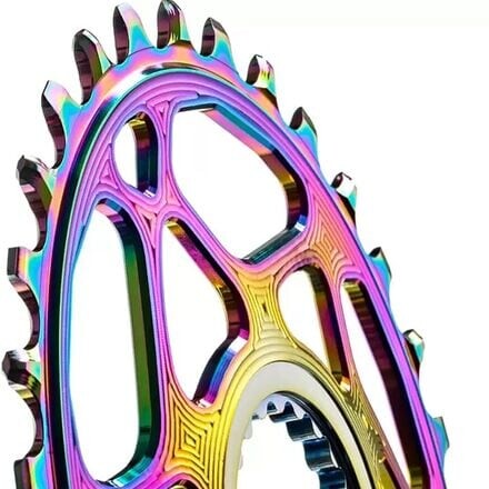 Овальная звездочка Shimano Hyperglide Plus с PVD-покрытием и прямым креплением absoluteBLACK, цвет PVD Rainbow
Овальная звездочка Shimano Hyperglide Plus с PVD-покрытием и прямым креплением absoluteBLACK, цвет PVD Rainbow