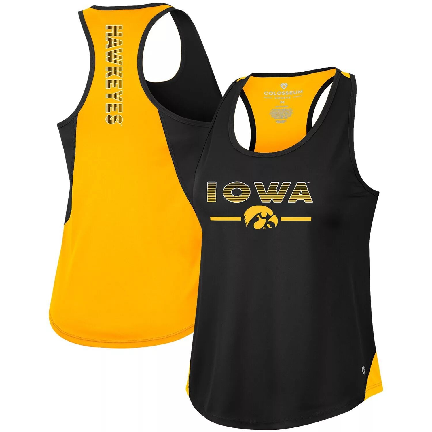 Женская майка Colosseum Black Iowa Hawkeyes Sachs 2-Hit с овальным вырезом и гоночной спиной Colosseum
Женская майка Colosseum Black Iowa Hawkeyes Sachs 2-Hit с овальным вырезом и гоночной спиной Colosseum
