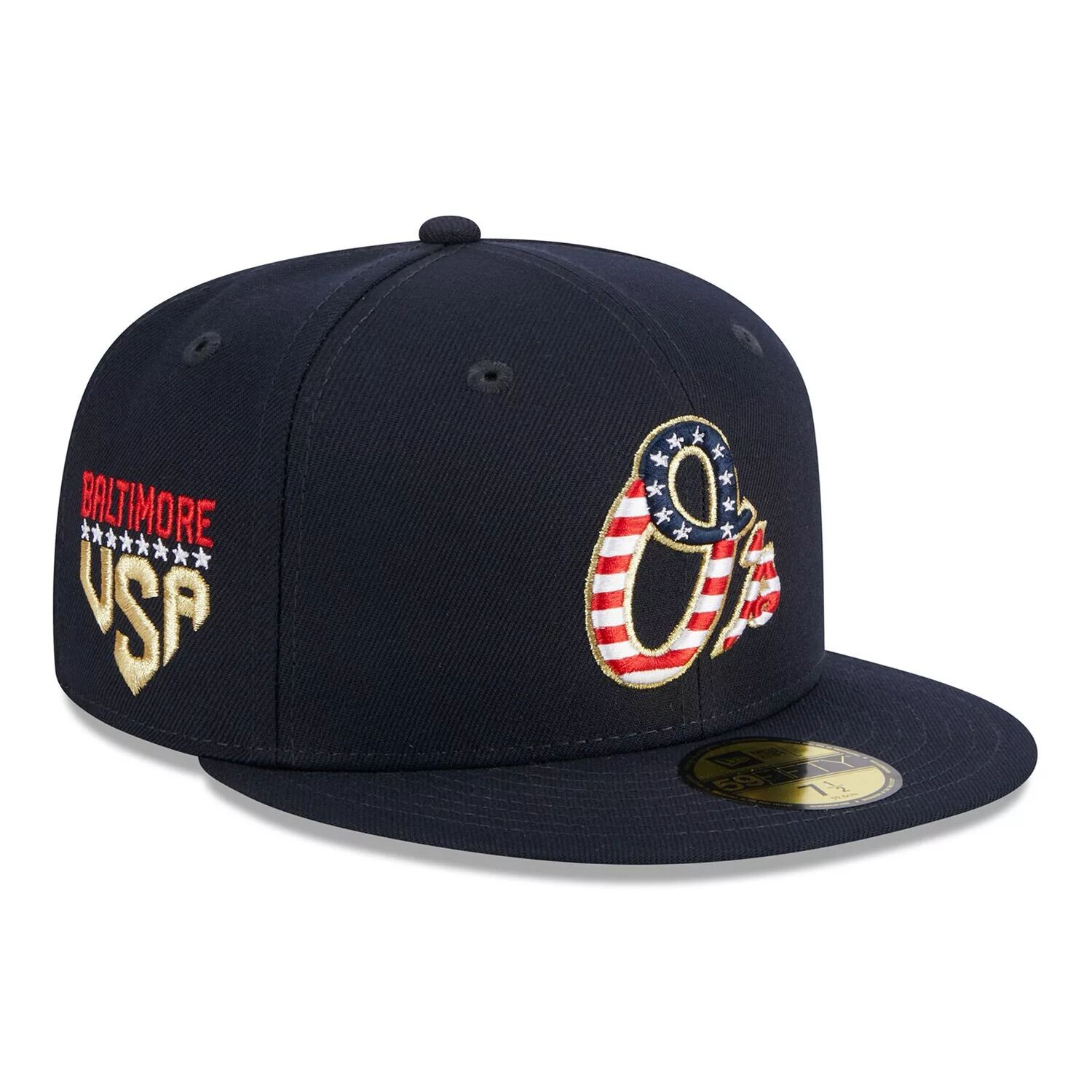 Мужская шляпа New Era Navy Baltimore Orioles, 2023, четвертое июля 59FIFTY, облегающая шляпа
Мужская шляпа New Era Navy Baltimore Orioles, 2023, четвертое июля 59FIFTY, облегающая шляпа