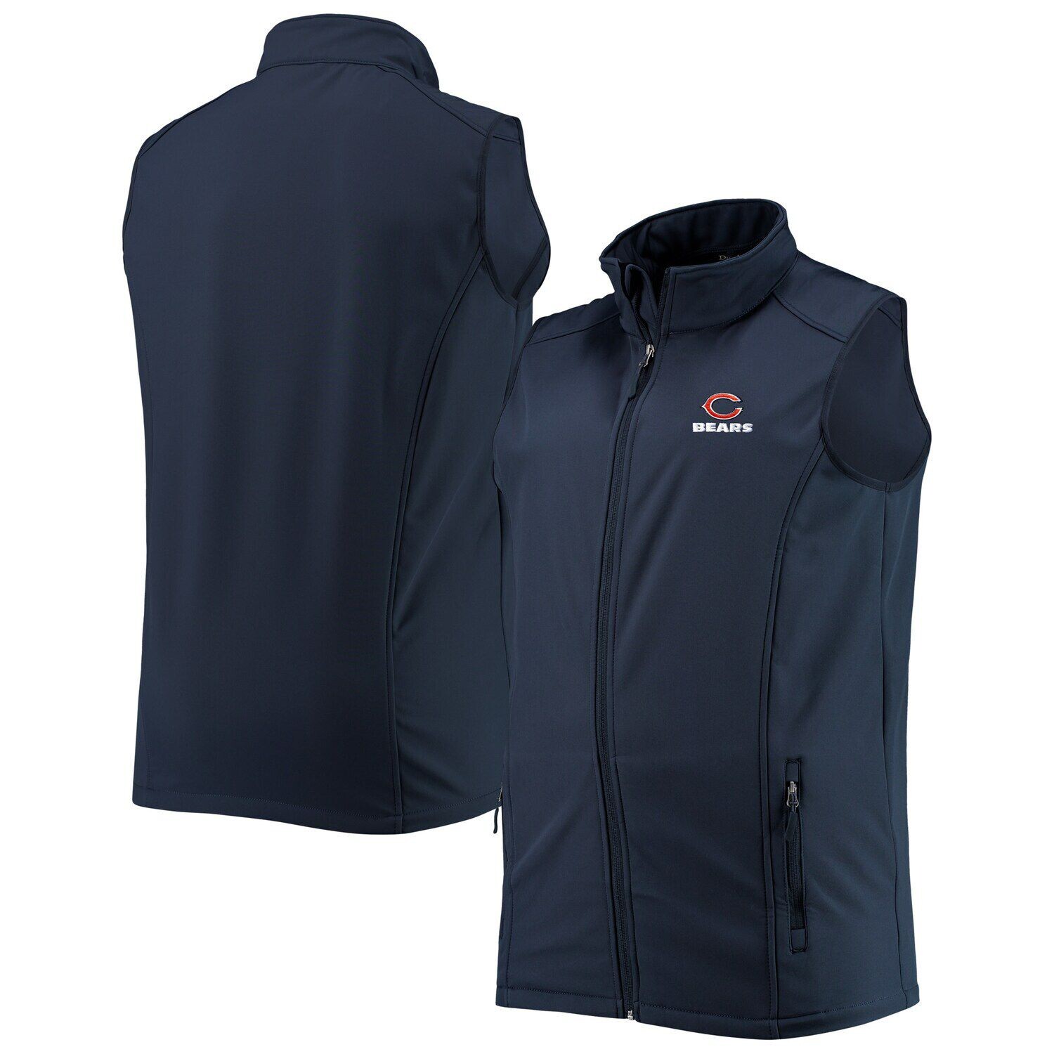 Мужской жилет Dunbrooke Navy Chicago Bears Big & Tall Archer Softshell с молнией во всю длину
Мужской жилет Dunbrooke Navy Chicago Bears Big & Tall Archer Softshell с молнией во всю длину