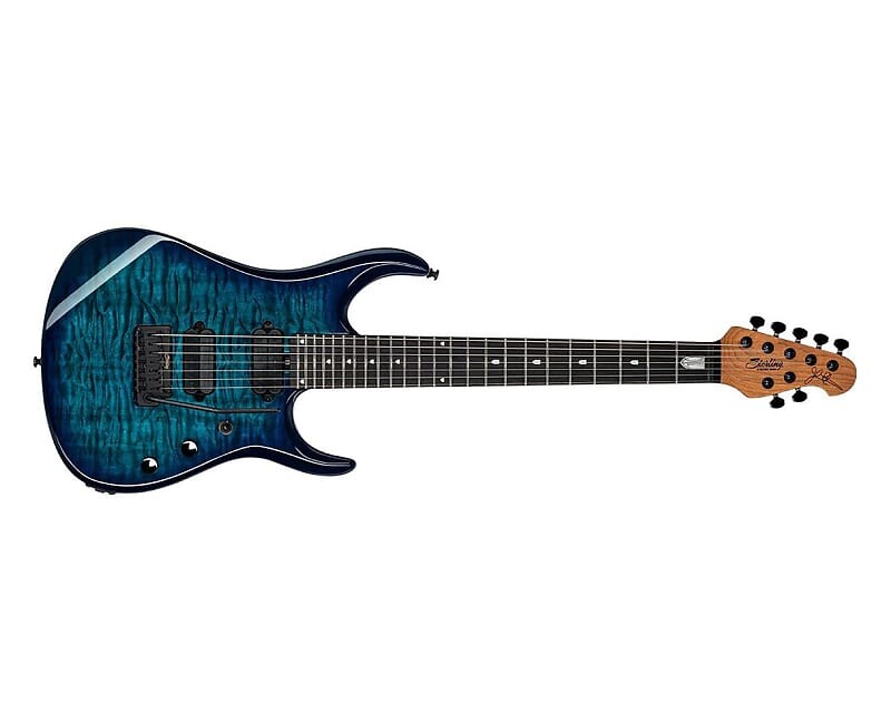 Электрогитара Sterling by Music Man JP157 Dimarzio QM Cerulean Paradise 7-String Electric Guitar w/ Deluxe Gig Bag
Электрогитара Sterling by Music Man JP157 Dimarzio QM Cerulean Paradise 7-String Electric Guitar w/ Deluxe Gig Bag