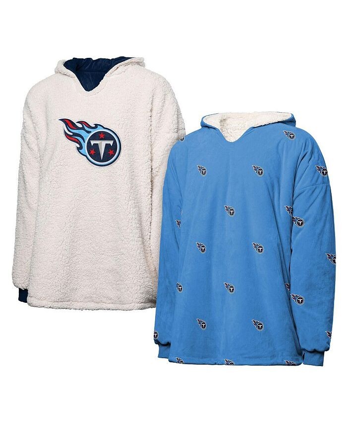 Женская двусторонняя толстовка Tennessee Titans с повторяющимся принтом FOCO, синий
Женская двусторонняя толстовка Tennessee Titans с повторяющимся принтом FOCO, синий