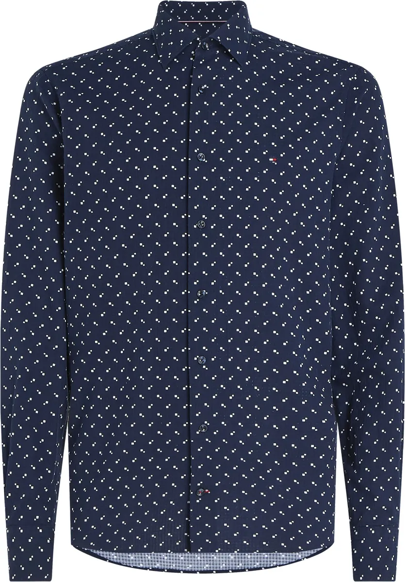 Деловая рубашка Tommy Hilfiger TAILORED "CL-W SEERSUCKER PRINT RF SHIRT" с вышитым логотипом Tommy Hilfiger, синий
Деловая рубашка Tommy Hilfiger TAILORED "CL-W SEERSUCKER PRINT RF SHIRT" с вышитым логотипом Tommy Hilfiger, синий