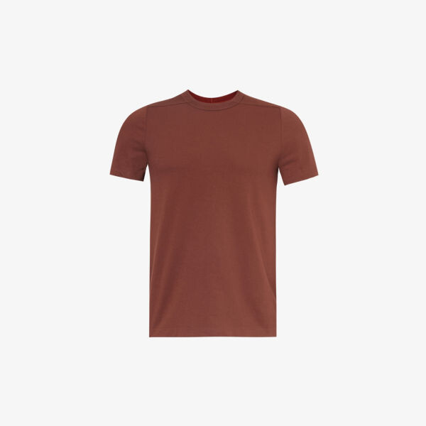 Короткая футболка level из хлопкового джерси с открытыми швами Rick Owens, цвет henna
Короткая футболка level из хлопкового джерси с открытыми швами Rick Owens, цвет henna