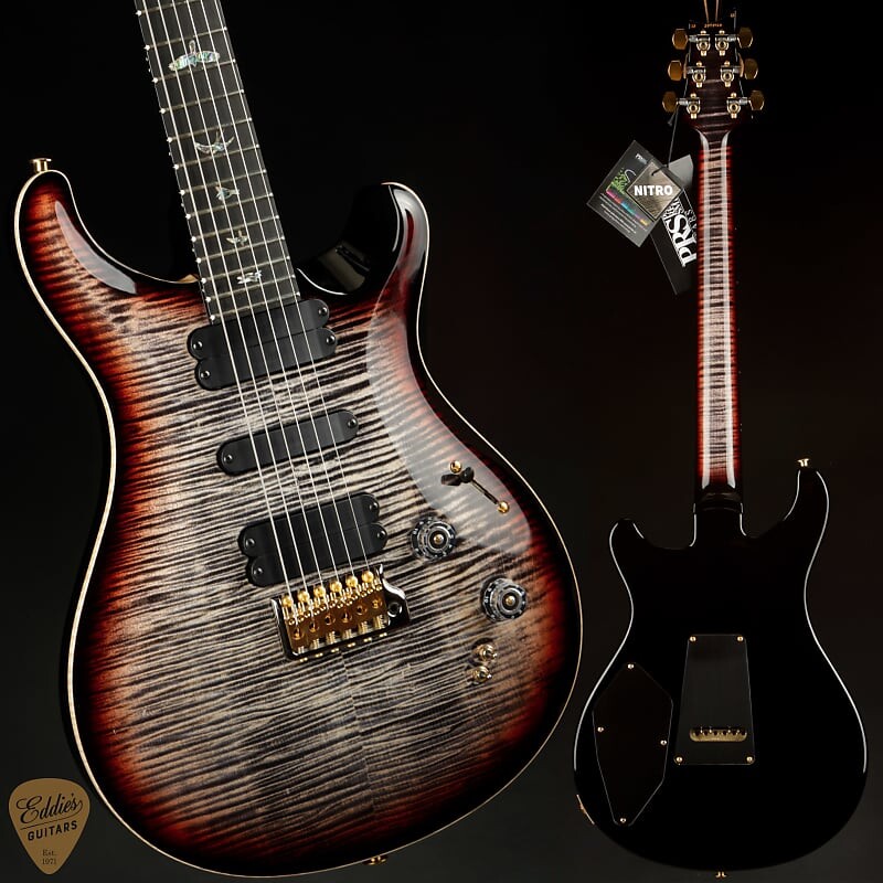 Электрогитара PRS Eddie's Guitars Wood Library 509 - Charcoal Cherry Burst/Figured Stained Maple Neck
Электрогитара PRS Eddie's Guitars Wood Library 509 - Charcoal Cherry Burst/Figured Stained Maple Neck