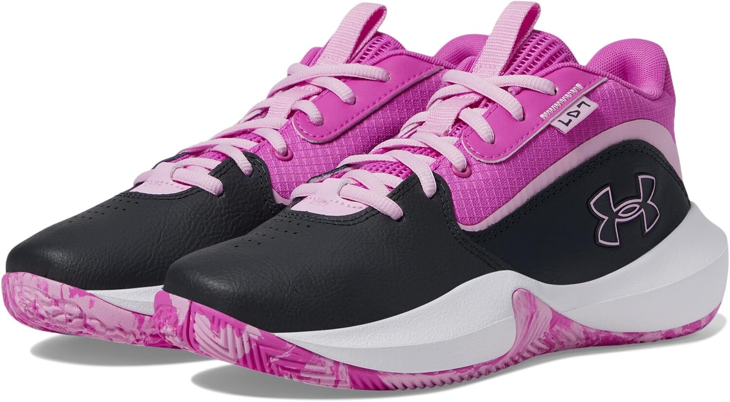 Кроссовки Under Armour Kids Grade School Lockdown 7, цвет Anthracite/Vivid Magenta/Stellar Pink
Кроссовки Under Armour Kids Grade School Lockdown 7, цвет Anthracite/Vivid Magenta/Stellar Pink